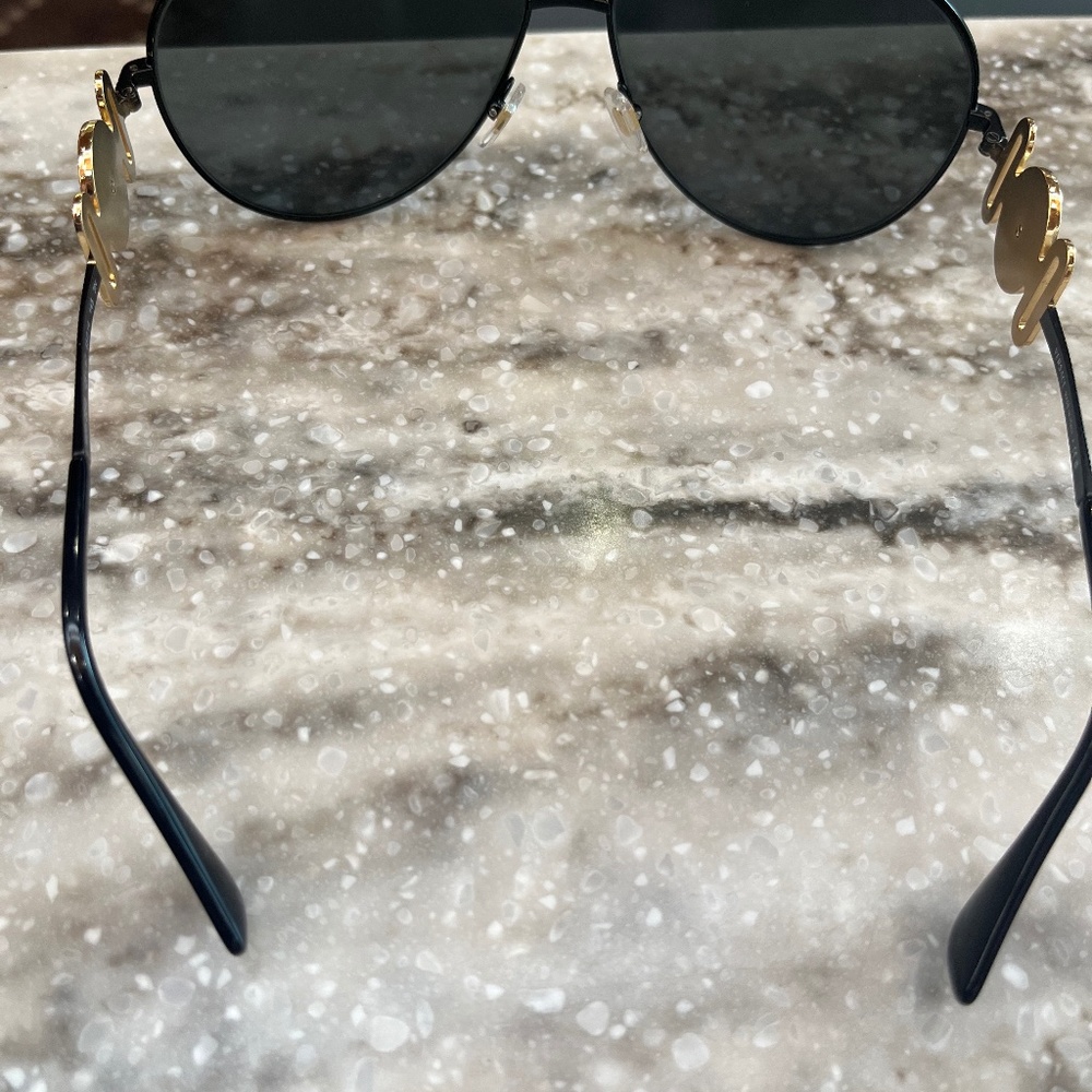 Versace aviator sunglasses